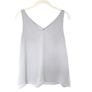 Silver/Grey Express Cross-back Tank